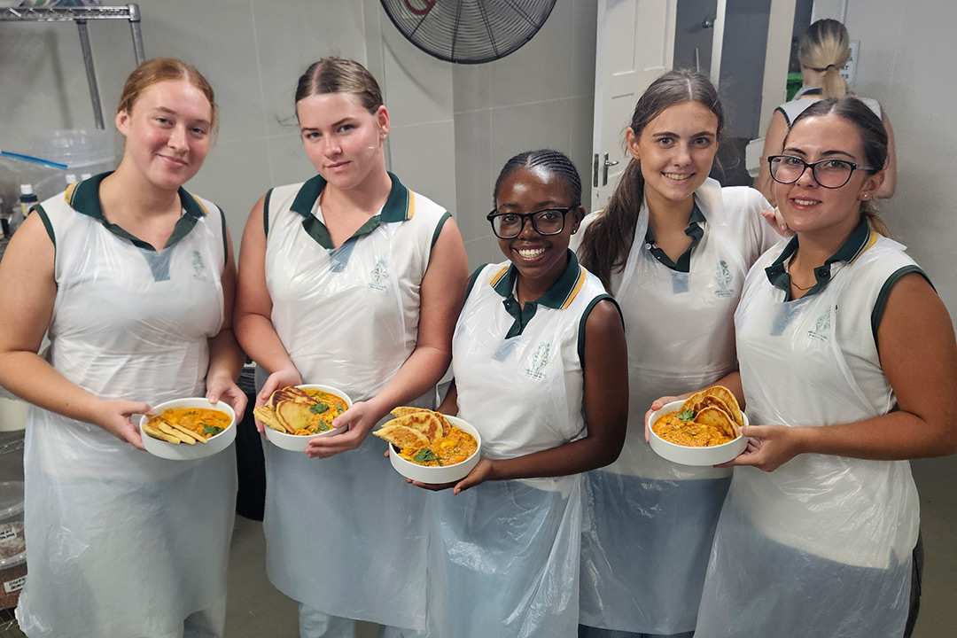Danville visits caraway's kitchen